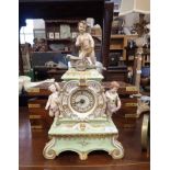 A CAPODIMONTE CLOCK CASE