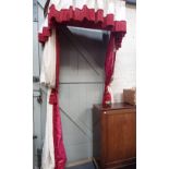 A 19TH CENTURY FRENCH WALNUT BED CANOPY