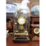 A 19TH CENTURY FRENCH 'PORTICO' CLOCK