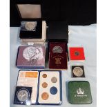 COLLECTION OF COMMEMORATIVE COINS
