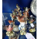 A COLLECTION OF BESWICK BIRDS