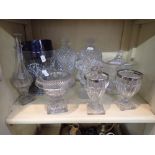 A COLLECTION OF REGENCY GLASSWARE