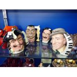 FOUR ROYAL DOULTON CHARACTER JUGS