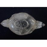 A CHINESE ROCK CRYSTAL VESSEL
