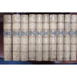 HUME'S HISTORY OF ENGLAND(6 VOLS) AND SMOLLETT'S HISTORY OF ENGLAND (4 VOLS)
