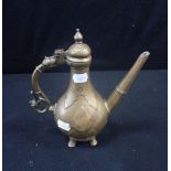 AN INDIAN BRONZE PITCHER