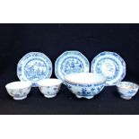 THREE CHINESE EXPORT DISHES