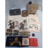 A COLLECTION OF WORLD WAR II MILITARIA