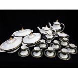 A COLLECTION OF ROYAL DOULTON 'VANBOROUGH' DINNERWARE