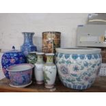 A COLLECTION OF REPRODUCTION CHINESE CERAMICS
