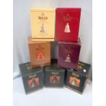 SEVEN BELL'S WHISKY CHRISTMAS DECANTERS