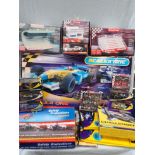 A SCALEXTRIC FORMULA 1 RACING SET AND ACCESSORIES