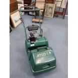 AN ATCO 'BALMORAL' 14S PETROL DRIVEN LAWN MOWER