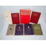 A COLLECTION OF AUTOMOBILE BOOKS