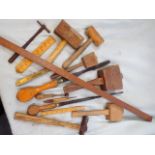 A COLLECTION OF VINTAGE WOODWORKING TOOLS