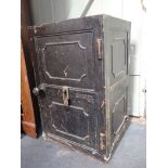 A VICTORIAN 'CARRON' CAST IRON SAFE