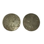 WILLIAM III 1697 HALF CROWN