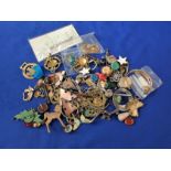 A LARGE COLLECTION OF COSTUME JEWELLERY