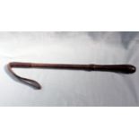 A LEATHER 'BOSUN'S PERSUADER' OR MARITIME COSH