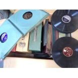 A COLLECTION OF 78 RPM GRAMOPHONE RECORDS