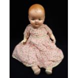 A VINTAGE AMERICAN COMPOSITE DOLL