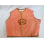 A PINK VESTMENT OR TABARD