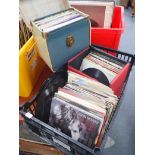 A COLLECTION OF 45 RPM RECORDS