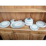 A ROYAL DOULTON 'RADIANCE' ART DECO DINNER SERVICE