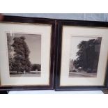 PAIR OF FRAMED PHOTOGRAPHIC PRINTS OF PARKLANDS