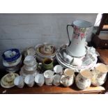 A 1920S JUG AND BOWL SET