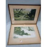 TWO PRINTS OF BIRDS AFTER ARCHIBALD THORBURN