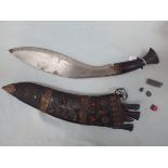 A KUKRI IN SCABBARD