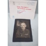 A SIGNED PHOTOGRAPH OF 'FIELD MARSHALL MONTGOMERY' DATED 1945