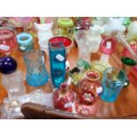 A COLLECTION OF VICTORIAN GLASS