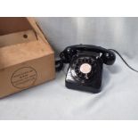 A GPO BLACK TELEPHONE 706CB.PX60/1