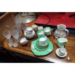 A PARAGON TEASET, VINTAGE CERAMICS