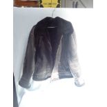 A LEATHER 'FLYING' JACKET