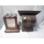 A FRENCH MARQUETRY CASED CLOCK