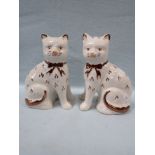 A PAIR OF WILLIAM KENT REPRODUCTION CATS