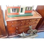 A VICTORIAN HEAL AND SON MAHOGANY CHEST OF DRAWERS
