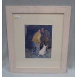 INA PICKARD: (CONTEMPORARY BRITISH) 'THE BULL TERRIER MEN 2'