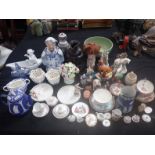 A COLLECTION OF CERAMICS