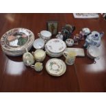 A COLLECTION OF DOULTON SERIES WARE PLATES