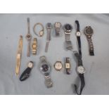 A COLLECTION OF GENT'S WATCHES
