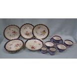 A COLLECTION OF ROYAL WORCESTER DESSERT DISHES