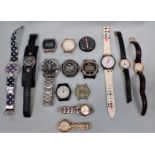 A COLLECTION OF QUARTZ WATCHES