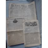 A COLLECTION OF 'THE CENTRAL SOMERSET GAZETTE', 1877-78