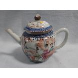 A CHINESE EXPORT TEAPOT