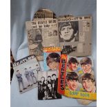 BEATLES INTEREST: TWO VINTAGE 'BEATLES' SCRAP BOOKS