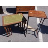 A GEORGE III MAHOGANY BUREAU